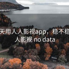 这两天用人人影视app，稳不稳，人人影视 no data