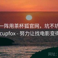 用了一阵用茶杯狐官网，坑不坑，茶杯狐 cupfox - 努力让找电影变得简单