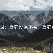 记录：蘑菇tv 香不香，蘑菇zt2