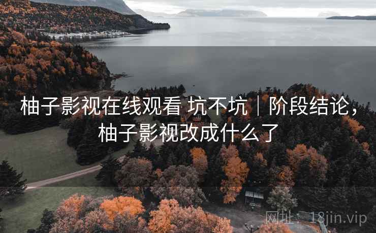 柚子影视在线观看 坑不坑｜阶段结论，柚子影视改成什么了  第2张