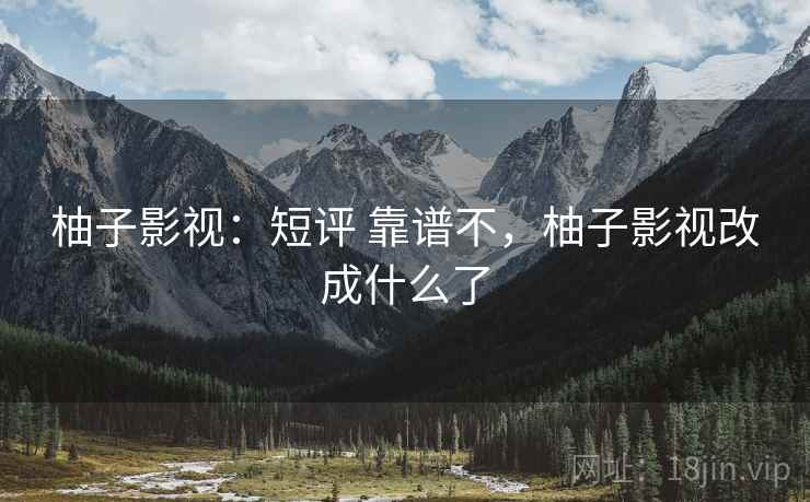 柚子影视：短评 靠谱不，柚子影视改成什么了  第2张